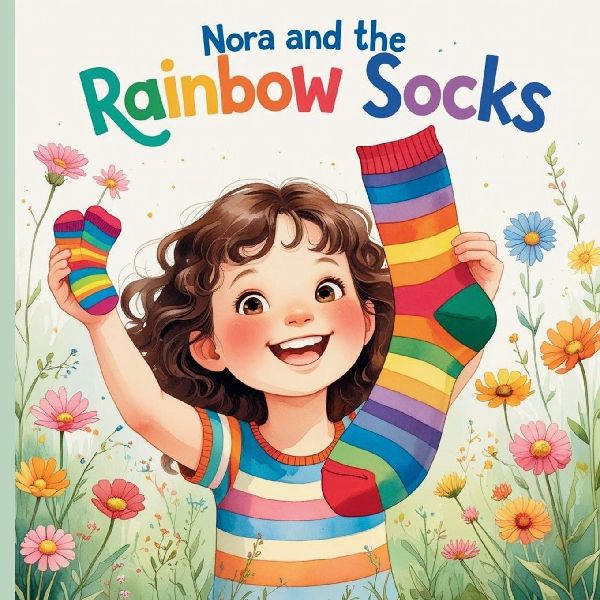 Nora and The Rainbow Socks