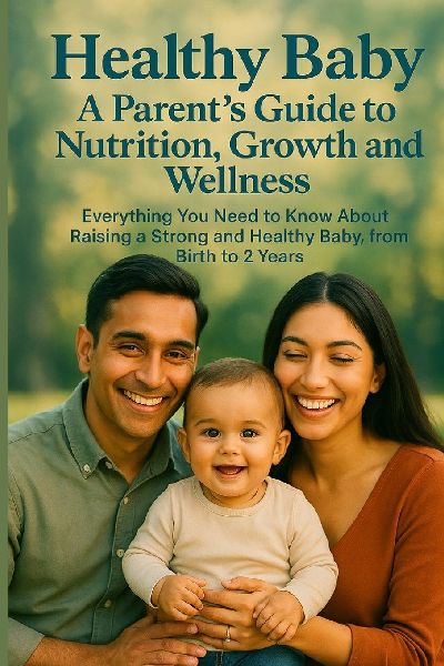 Healthy Baby: A Parents Guide to Nutrition, Growth, and Wellness: Everything You Need to Know About Raising a Strong and Healthy Baby, from Birth to 2 Years