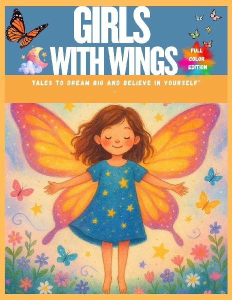 Girls with Wings - Tales to Dream Big and Believe in Yourself: 8 Inspiring Stories for Brave, Kind, and Strong Girls Ages 6 to 10