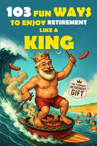 103 Fun Ways to Enjoy Retirement Like a King A Unique Gift for Men Who Retired from Work, Not from Fun