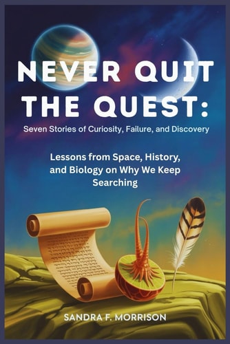 Never Quit the Quest Seven Stories of Curiosity, Failure, and Discovery: Lessons from Space, History, and Biology on Why We Keep Searching