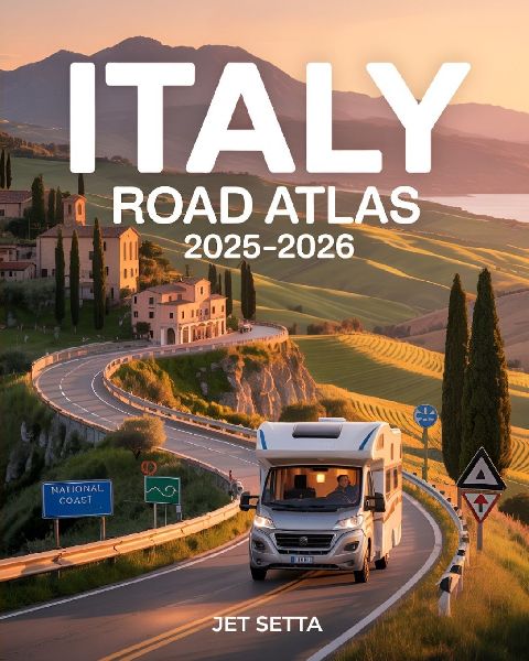Italy Road Atlas 2025-2026: Complete Guide with Detailed Maps to Scenic Routes, Campgrounds, National Parks & Hidden Gems - Perfect for RVers, Vanlifers, Road Trippers & Adventure Seekers