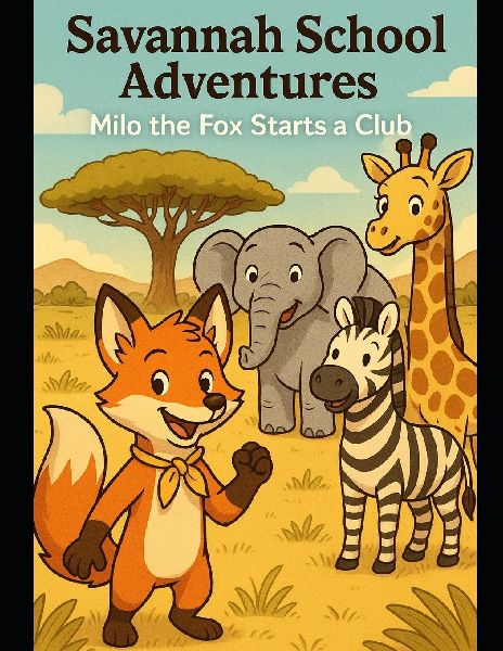 Savannah School Adventures: Milo the Fox Starts a Club
