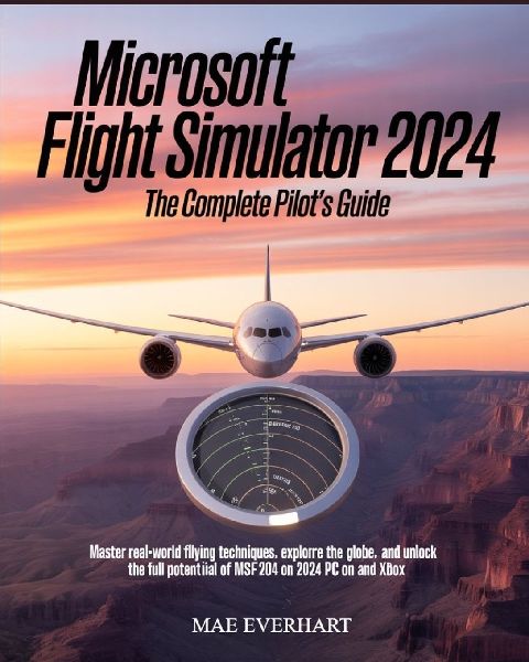 Microsoft Flight Simulator 2024: The Complete Pilots Guide: Master Real-World Flying Techniques, Explore the Globe, and Unlock the Full Potential of MSFS 2024 on PC and Xbox