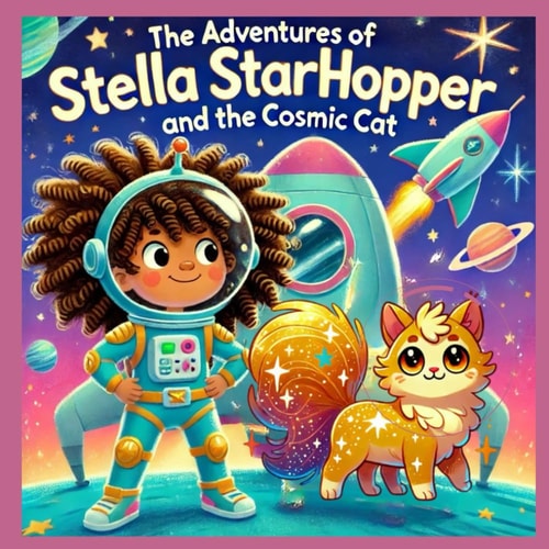 The Adventures of Stella Starhopper and the Cosmic Cat A Galactic Adventure with a Fearless Explorer and Her Cosmic Cat!
