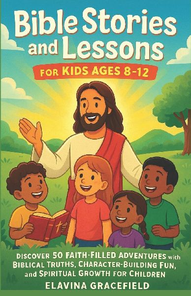 Bible Stories and Lessons for Kids Ages 8-12: Discover 50 Faith Filled Adventures with Biblical Truths Character Building Fun and Spiritual Growth for Children