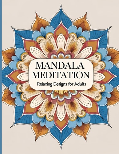 Mandala Meditation Intricate Mandala Designs for Relaxation, Mindfulness, and Stress Relief