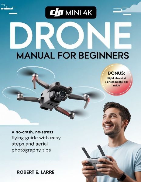 DJI Mini 4K Drone Manual for Beginners: A No-Crash, No-Stress Flying Guide with Easy Steps and Aerial Photography Tips