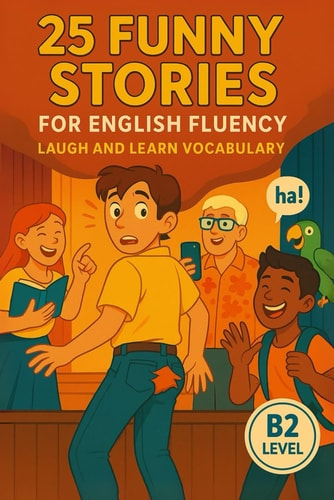 25 Funny Stories for English Fluency Laugh and Learn Vocabulary (B2 Level): Fun and Easy English Practice with Real-Life Humor