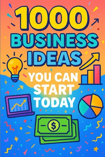 1000 Business Ideas You Can Start Today No Money? No Problem. Just 1000 Business Ideas You Can Actually Use.