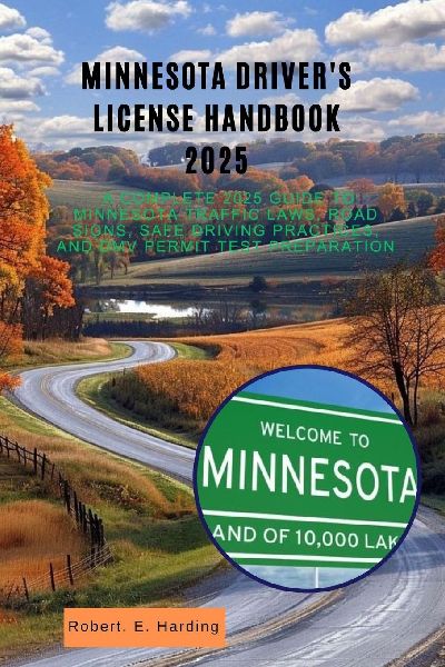 Minnesota drivers license handbook 2025: A Complete 2025 Guide to Minnesota Traffic Laws, Road Signs, Safe Driving Practices, and DMV Permit Test Preparation