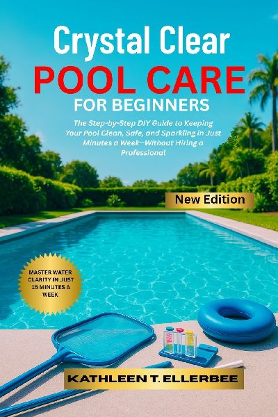 CRYSTAL CLEAR POOL CARE FOR BEGINNERS: The Step-by-Step DIY Guide to Keeping Your Pool Clean, Safe, and Sparkling in Just Minutes a Week-Without Hiring a Professional
