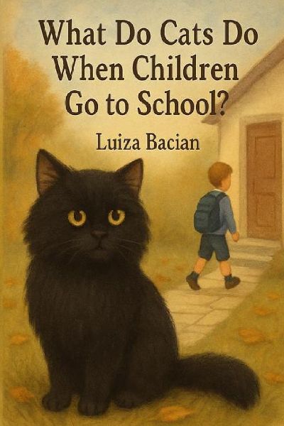 What do cats do when children go to school?