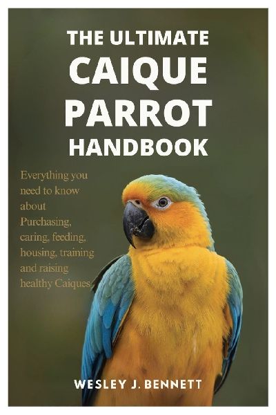 THE ULTIMATE CAIQUE PARROT HANDBOOK: Everything you need to know about purchasing, caring, feeding, housing, training and raising healthy Caiques