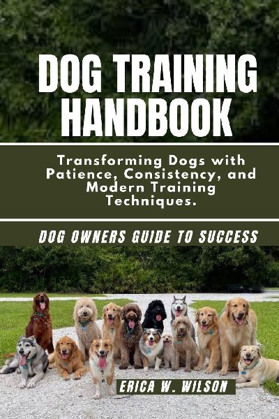DOG TRAINING HANDBOOK: Transforming Dogs with Patience, Consistency, and Modern Training Techniques.