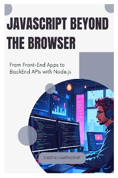 JavaScript  Beyond the  Browser: From Front-End Apps to Back End APIs with Node.js