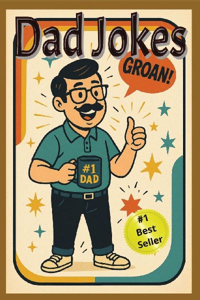 Dad Joke, Terrible but Hillarious: 300+ Groan-Worthy to Make Everyone Laugh (and Roll Their Eyes) | Funniest Family-Friendly Puns | One-Liners | Corny Zingers