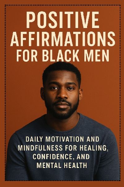 Positive Affirmations for Black Men: Daily Motivation and Mindfulness for Healing, Confidence, and Mental Health