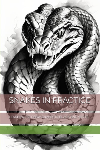 Snakes in Practice Learning to Draw Snakes in Black and White