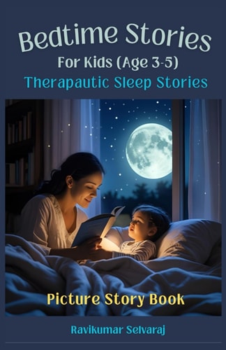 Bedtime Stories for Kids Age 3-5 Therapeutic Sleep Stories: 40+ Relaxing Tales to Ease Anxiety, Calm Night Terrors and Help Little Ones Drift Off Peacefully