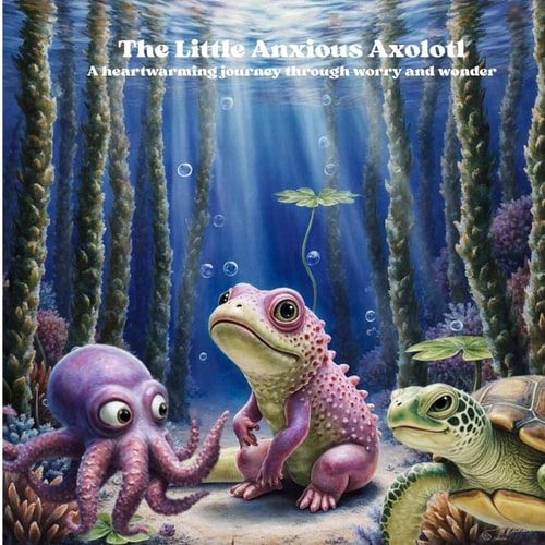 The Little Anxious Axolotl A Heartwarming Journey Through Worry and Wonder