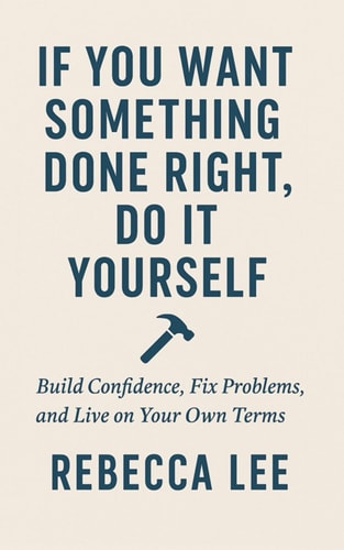 If You Want Something Done Right, Do It Yourself Build Confidence, Fix Problems, and Live on Your Own Terms