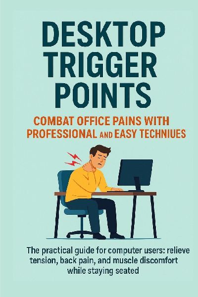 Desktop Trigger Points: Relieve Office Pain with Easy and Professional Techniques: The practical guide for computer workers: relieve tension, back pain, and muscle discomfort while staying seated.
