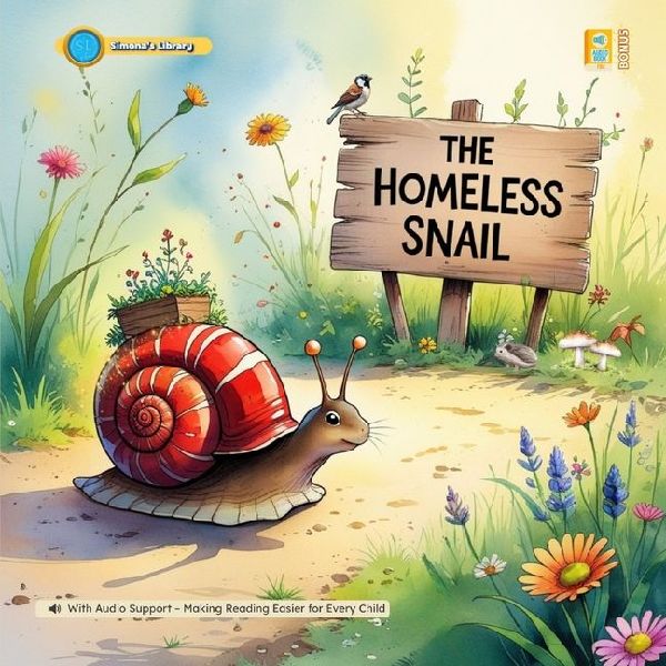 The Homeless Snail: With Audio Support - Making Reading Easier for Every Child