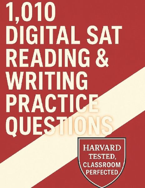 1,010 Digital SAT Reading & Writing Practice Questions