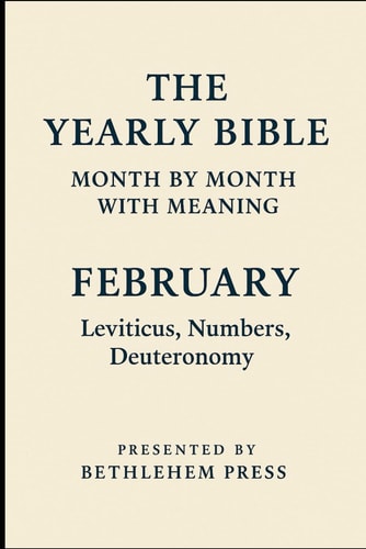 The Yearly Bible Month by Month with Meaning - Book Two: February - Exodus to Deuteronomy: The Yearly Bible: Month by Month with Meaning