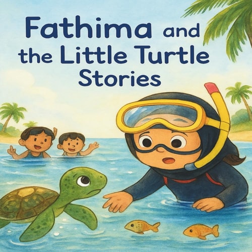 Fathima and the Little Turtle Stories Tales of Kindness, Friendship, and the Sea, Moral Story Books for Kids (Illustrated) - English Short Stories with Colourful Pictures - Bedtime Children Story Book - 3 Years to 6 Years Old Children - Read Aloud