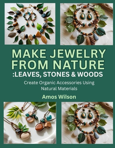 Make Jewelry from Nature LEAVES, STONES & WOOD: Create Organic Accessories Using Natural Materials