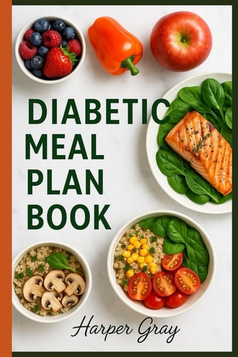 Diabetic Meal Plan Book A Simple Guide to Blood Sugar-Friendly Meals, Recipes, and Healthy Living: Balanced Eating Plans, Low-Carb Recipes, and Lifestyle Tips for People with Type 2 and Pre-Diabetes