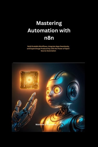 Mastering Automation with N8n Build Scalable Workflows, Integrate Apps Seamlessly, and Supercharge Productivity with the Power of Open-Source Automation