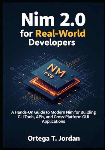 Nim 2.0 for Real-World Developers A Hands-On Guide for Developers to Learn Modern Nim by Building CLI Tools, APIs, and GUI Apps. Automate Workflows, and Create Cross-Platform Tools.