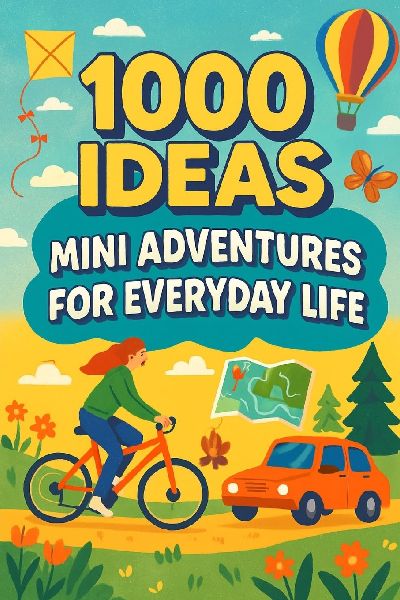 1000 Ideas: Mini Adventures For Everyday Life: Small actions. Big memories.