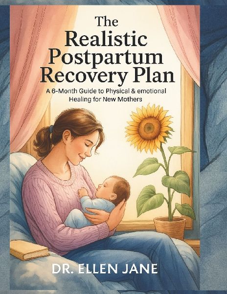 The Realistic Postpartum Recovery Plan: A 6-Month Guide to Physical & Emotional Healing for New Mothers