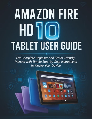 Amazon Fire HD 10 Tablet User Guide The Complete Beginner and Senior-Friendly Manual with Simple Step-by-Step Instructions to Master Your Device