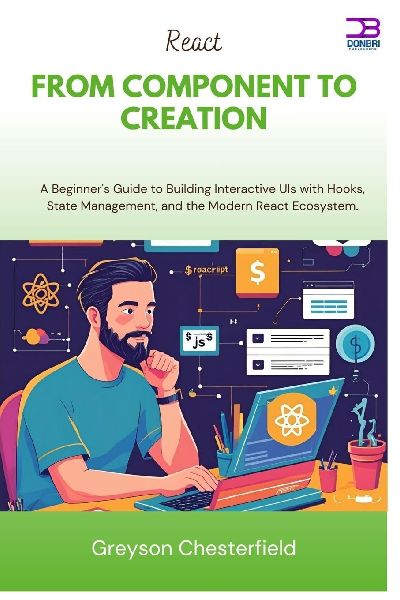 React From Component to Creation: A Beginners Guide to Building Interactive UIs with Hooks, State Management, and the Modern React Ecosystem