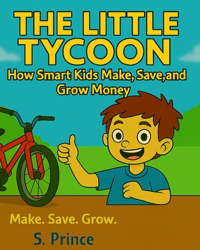 The Little Tycoon How Smart Kids Make, Save and Grow Money Fun Finance for Kids Money Lessons For Children Entrepreneurs, Money Growing Skills Kids Love Easy Lessons to Earn Earn, Save, Share