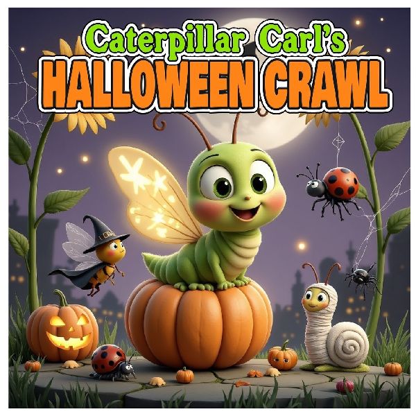 Caterpillar Carls Halloween Crawl: Perfectly suited for a childrens pictorial storybook (ages 3-5)