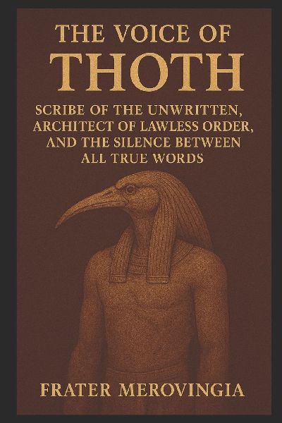 The Voice of Thoth: Scribe of the Unwritten, Architect of Lawless Order, and the Silence Between All True Words