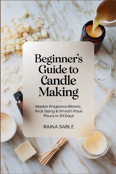 Beginners Guide to Candle Making: Master Fragrance Blends, Wick Sizing & Smooth Pours in 30 Days