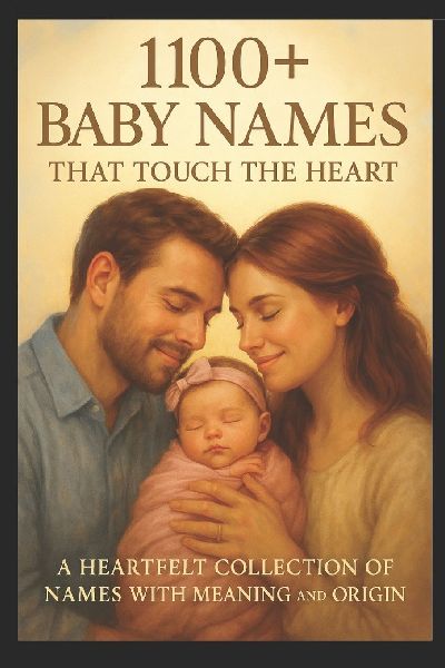 1100+ Baby Names That Touch the Heart: Unique, Modern & Meaningful Names for Boys, Girls, and Every Beautiful Soul