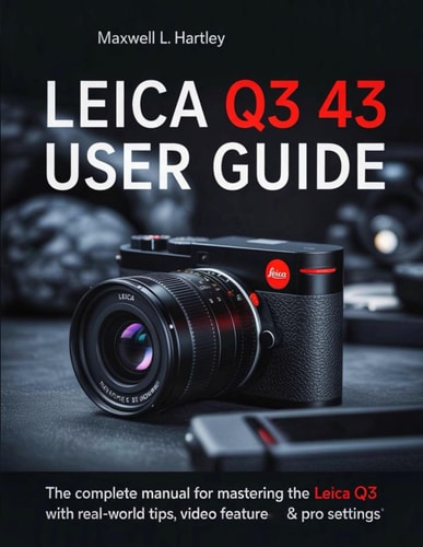 Leica Q3 43 User Guide The Complete Manual for Beginners & Pros - Master the Leica Q3 Like a Pro: Camera Setup, Menus, Features, Photography Modes, Videography, and Creative Controls for Every Scenario