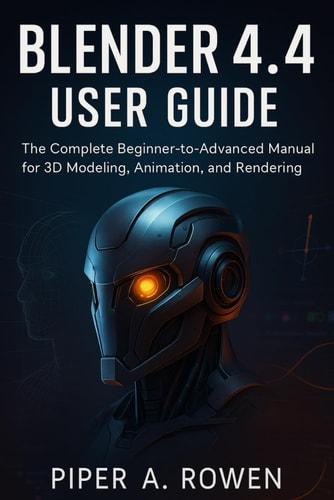 Blender 4.4 User Guide The Complete Beginner-to-Advanced Manual for 3D Modeling, Animation, and Rendering
