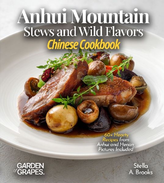 Anhui Mountain Stews and Wild Flavors, Chinese Cookbook: 60+ Hearty Recipes from Anhui and Henan, Pictures Included