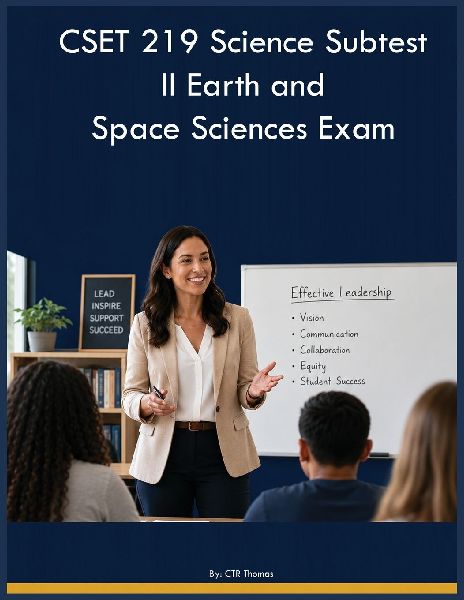 CSET 219 Science Subtest II Earth and Space Sciences Exam