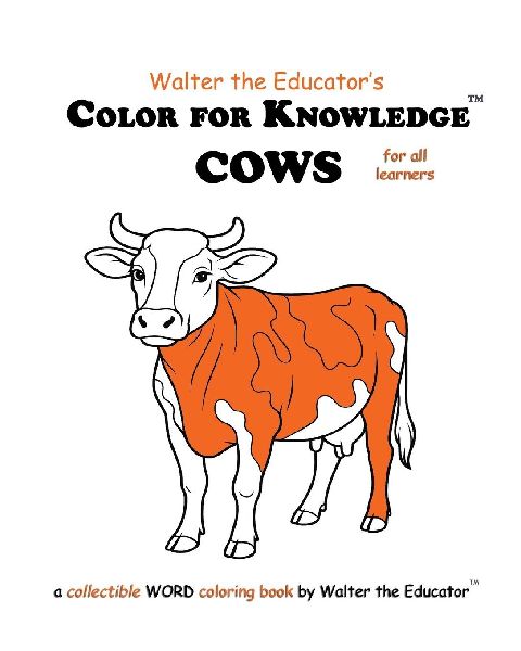 Color for Knowledge: Cows