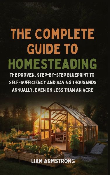 The Complete Guide To Homesteading: The Proven, Step-by-Step Blueprint to Self-Sufficiency and Saving Thousands Annually, Even on Less Than an Acre